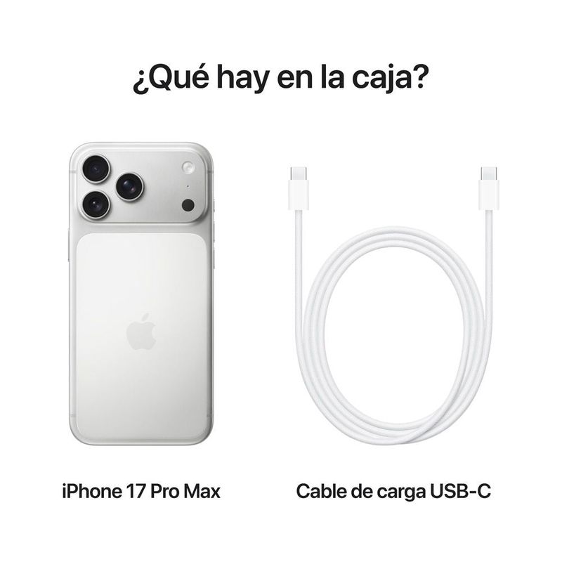 Apple iPhone 17 Pro Max 512GB (eSIM) - Silver