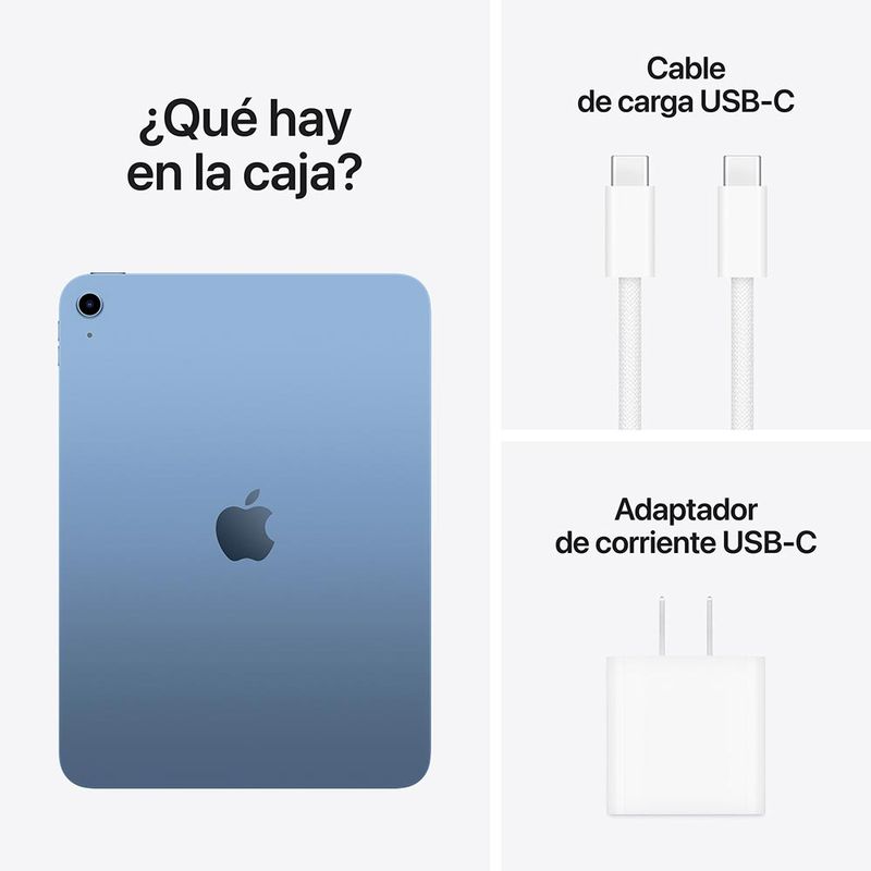 iPad 11 Pulgadas A16 Wi-Fi, 128GB - Azul