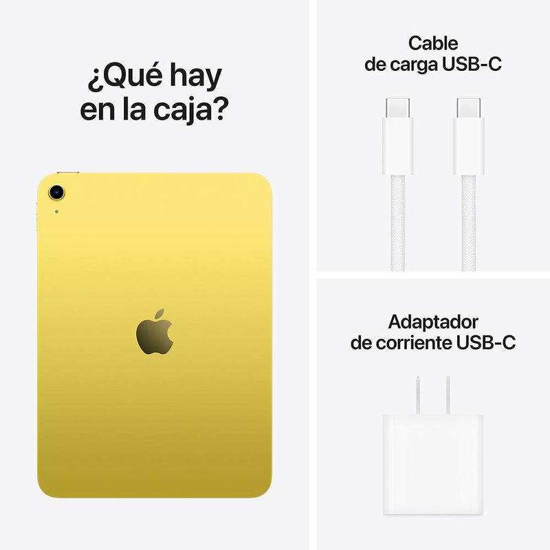 iPad 11 Pulgadas A16 Wi-Fi, 128GB - Amarillo
