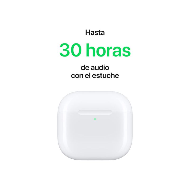 AirPods 4 con estuche de carga USB-C - Sin cancelación de ruido