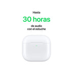 AirPods 4 con estuche de carga USB-C - Sin cancelación de ruido