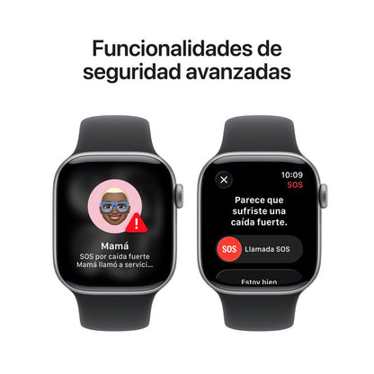 Apple Watch Series 11 GPS 42mm Correa Deportiva - Space Gray
