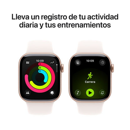 Apple Watch Series 11 GPS 46mm Correa Deportiva - Rose Gold