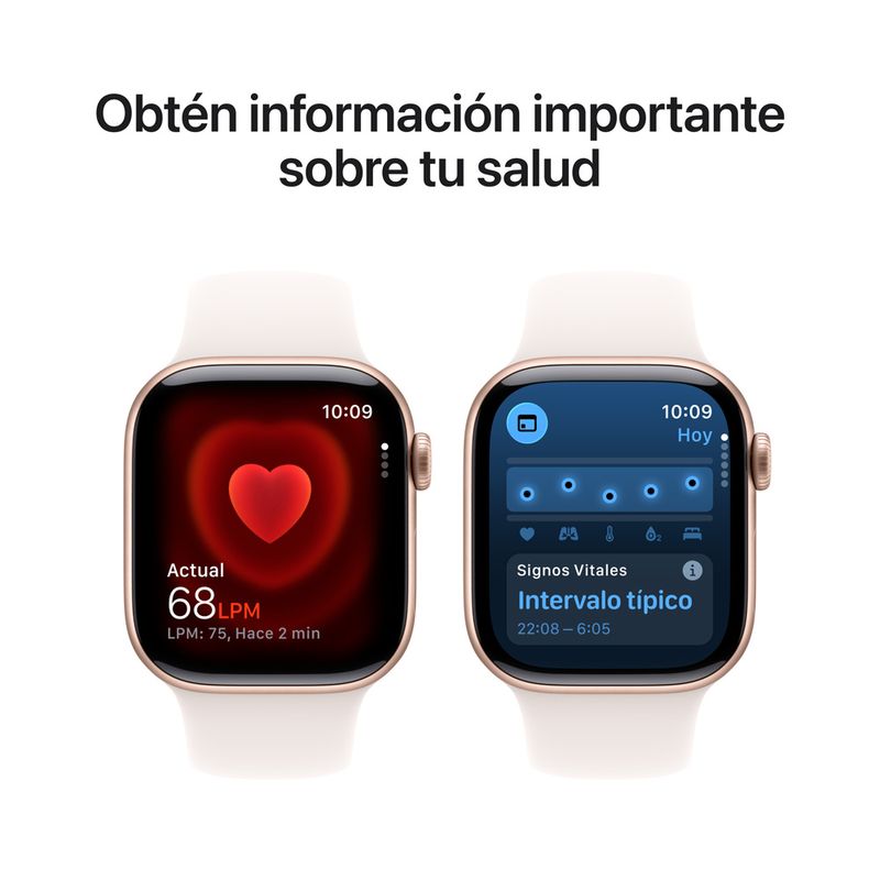 Apple Watch Series 11 GPS 46mm Correa Deportiva - Rose Gold