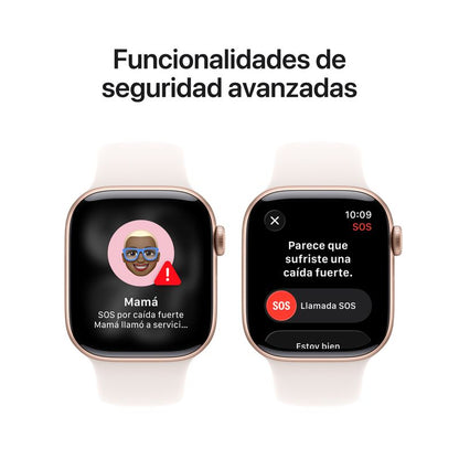 Apple Watch Series 11 GPS 42mm Correa Deportiva - Rose Gold