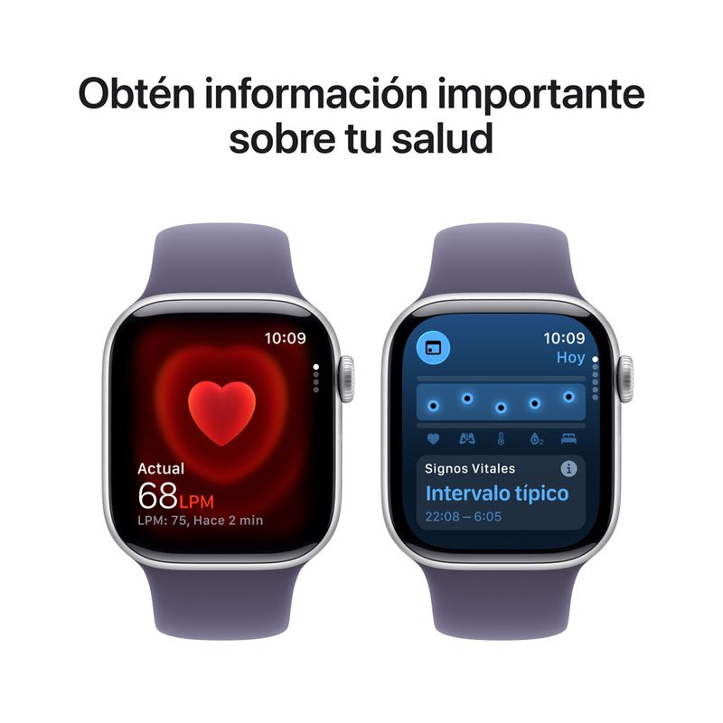 Apple Watch Series 11 GPS 46mm Correa Deportiva - Silver