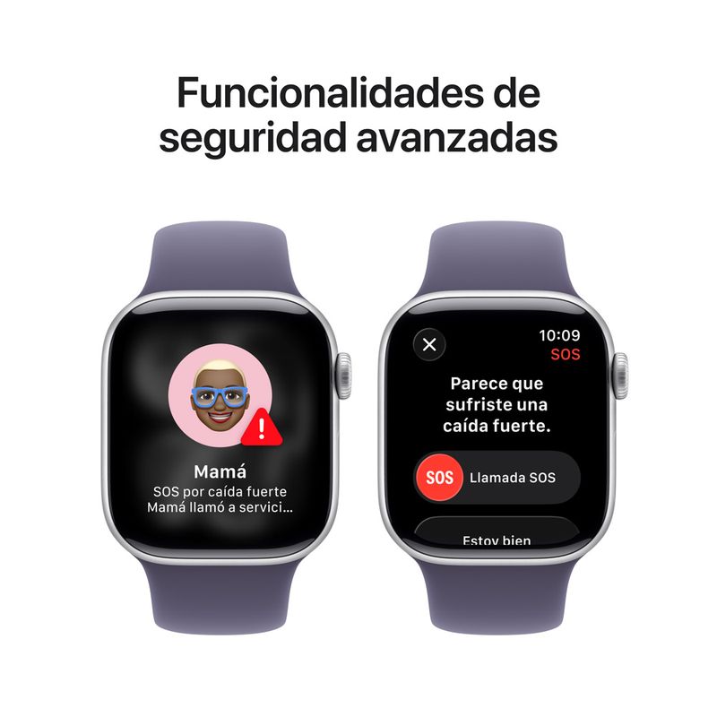 Apple Watch Series 11 GPS 46mm Correa Deportiva - Silver