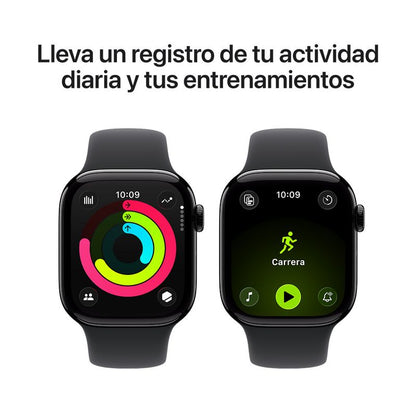 Apple Watch Series 11 GPS 42mm Correa Deportiva - Jet Black