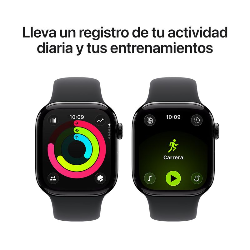 Apple Watch Series 11 GPS 46mm Correa Deportiva - Jet Black