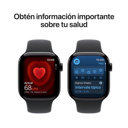 Apple Watch Series 11 GPS 46mm Correa Deportiva - Jet Black