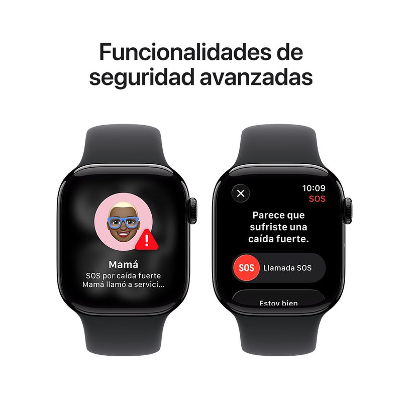 Apple Watch Series 11 GPS 42mm Correa Deportiva - Jet Black
