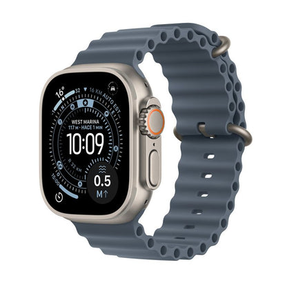 Apple Watch Ultra 3 GPS + Cellular Con Caja De Titanio de 49mm y Correa Ocean - Natural Titanium