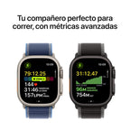 Apple Watch Ultra 3 GPS + Cellular Con Caja De Titanio de 49mm y Correa Ocean - Natural Titanium