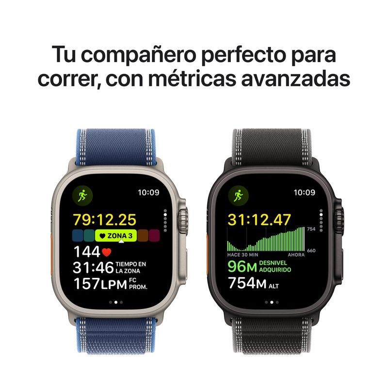Apple Watch Ultra 3 GPS + Cellular Con Caja De Titanio de 49mm y Correa Ocean - Natural Titanium