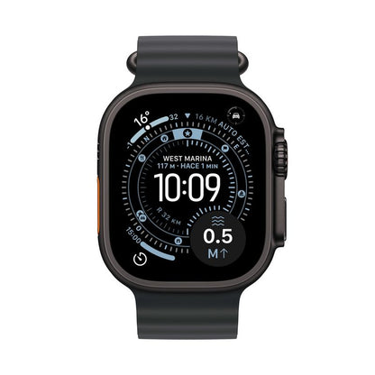Apple Watch Ultra 3 GPS + Cellular Con Caja De Titanio de 49mm y Correa Ocean - Black Titanium