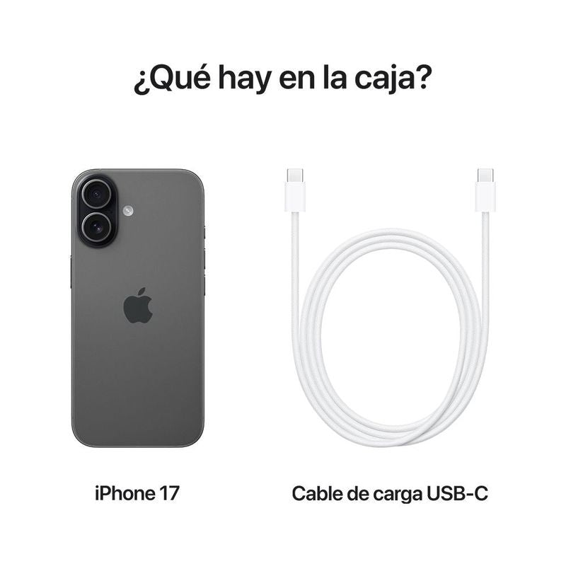 Apple iPhone 17 256GB (eSIM) - Black