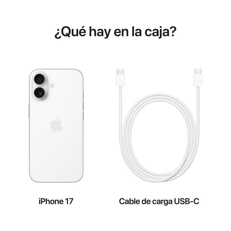 Apple iPhone 17 256GB (eSIM) - White