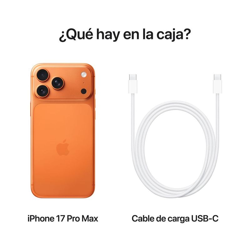Apple iPhone 17 Pro Max 512GB (eSIM) - Cosmic Orange