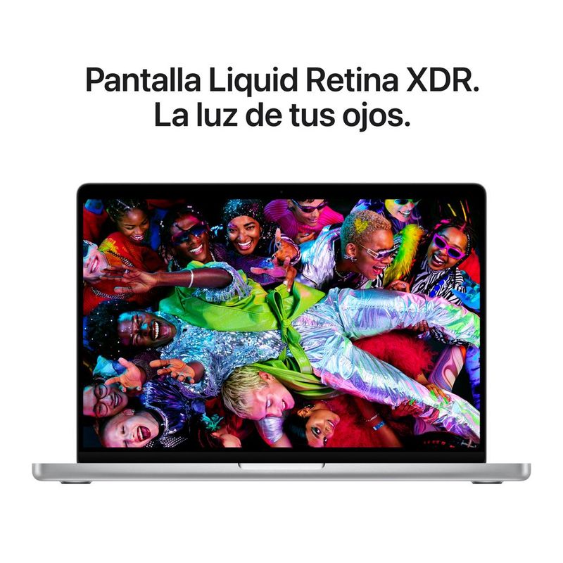 Macbook Pro 14″ M5 16GB RAM + 1TB SSD (Teclado Ingles) - Silver