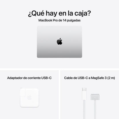 Macbook Pro 14″ M5 16GB RAM + 1TB SSD (Teclado Ingles) - Silver