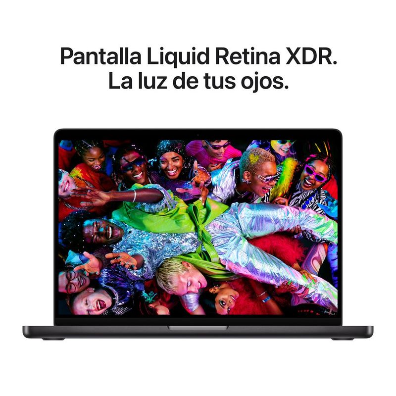 Macbook Pro 14″ M5 16GB RAM + 512GB SSD (Teclado Ingles) - Space Black