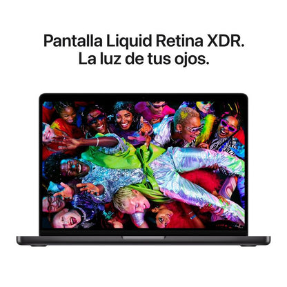 Macbook Pro 14″ M5 16GB RAM + 1TB SSD (Teclado Ingles) - Space Black