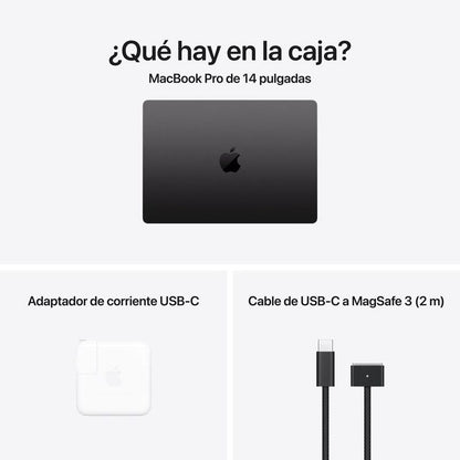 Macbook Pro 14″ M5 16GB RAM + 512GB SSD (Teclado Ingles) - Space Black