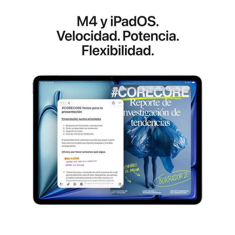iPad Air 11″ Chip M4 Wifi 128GB - Blanco Estelar (2026)