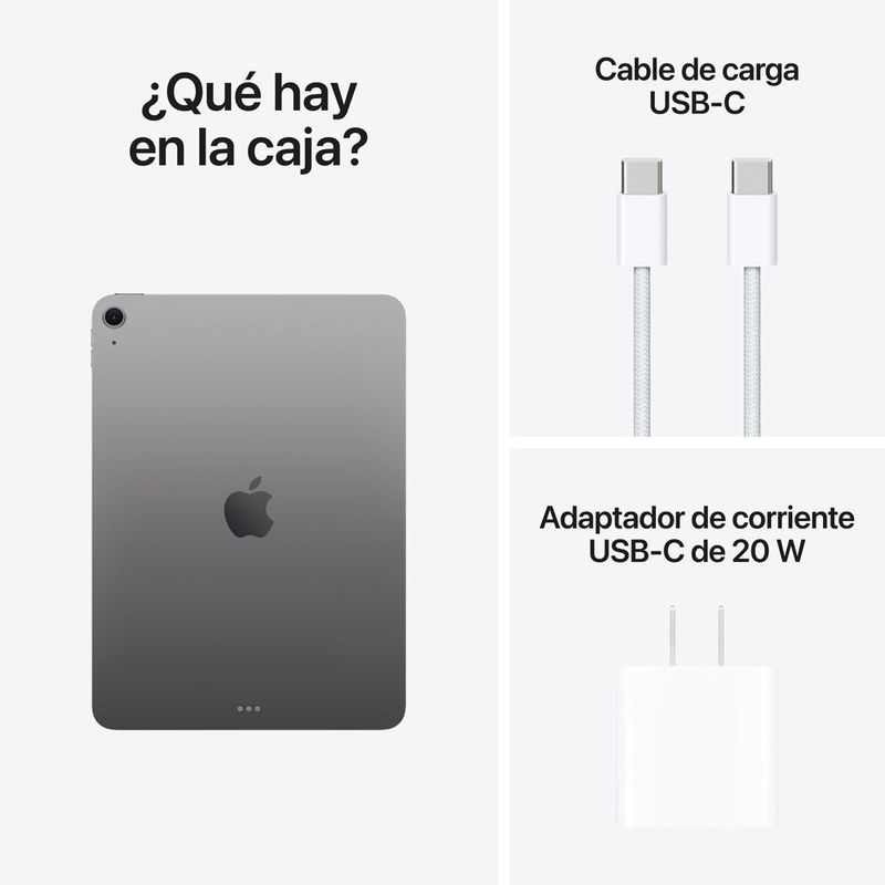 iPad Air 11″ Chip M4 Wifi 128GB - Gris Espacial (2026)