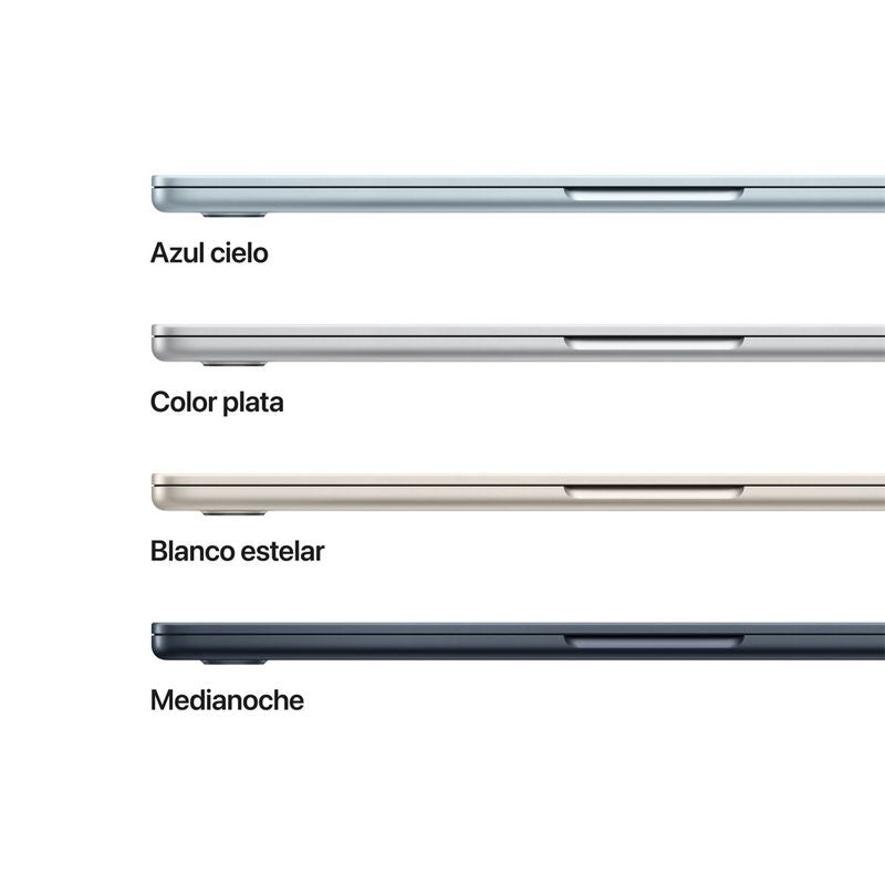 MacBook Air M5 13” 16GB RAM + 512GB (Teclado Ingles) - Silver (2026)