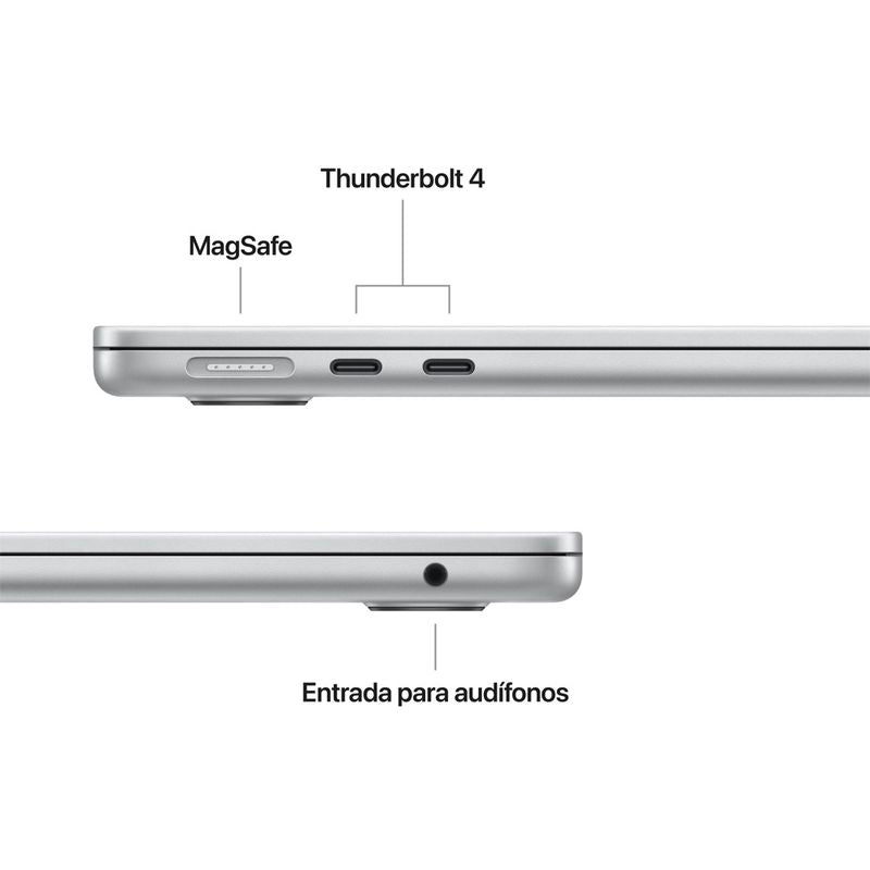 MacBook Air M5 13” 16GB RAM + 512GB (Teclado Ingles) - Silver (2026)