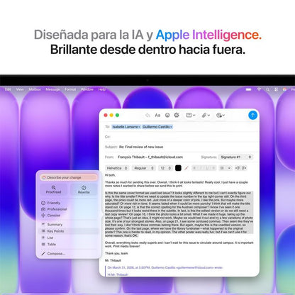 MacBook Neo A18 Pro 13” 8GB RAM + 512GB (Teclado Ingles) - Silver (2026)