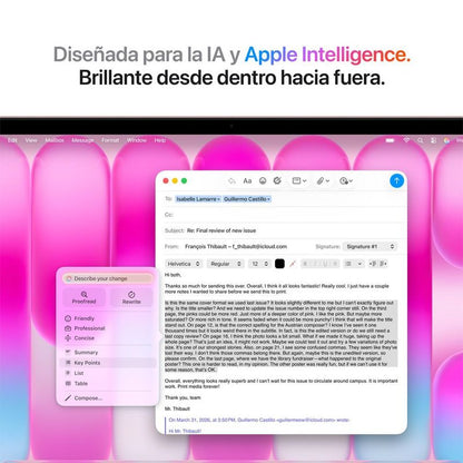 MacBook Neo A18 Pro 13” 8GB RAM + 256GB (Teclado Ingles) - Blush Pink (2026)